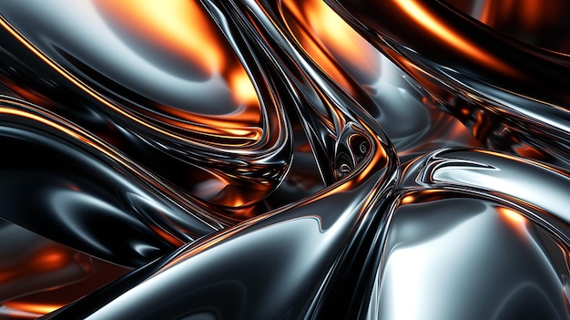 Foto een betoverende 3d-abstract rendering met creatieve ontwerpelementen