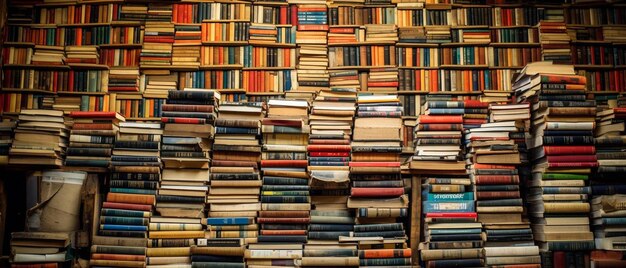 een bibliotheek met veel boeken in het Octavian Goga Memorial House in het dorp Ciucea