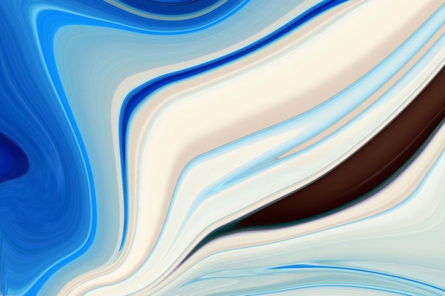 Een blauwe en witte abstracte achtergrond met een bruine bruine achtergrond.