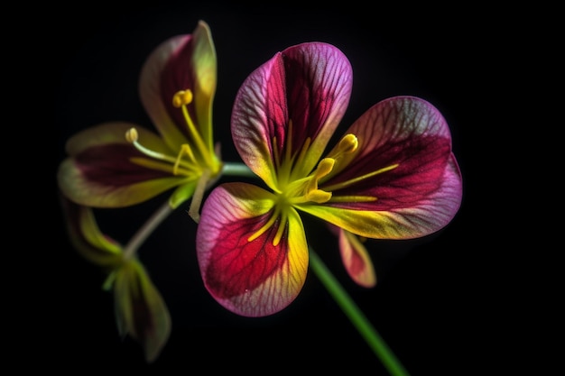 Een bloem die in een vaas staat