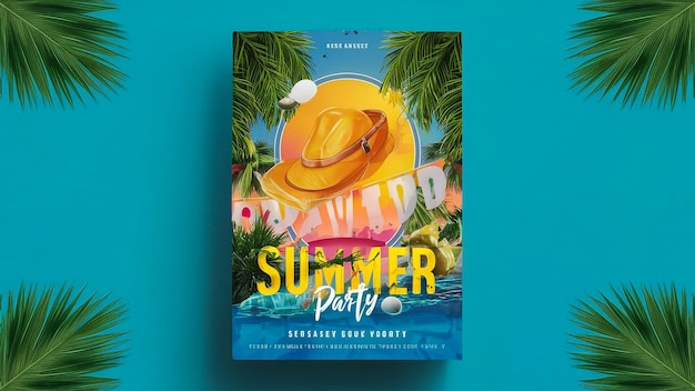 Een boek getiteld Zomerfeest bij de zee