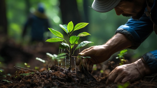 Een boom planten