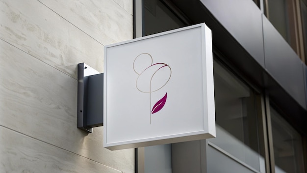 een bord met een paars en roze ontwerp erop