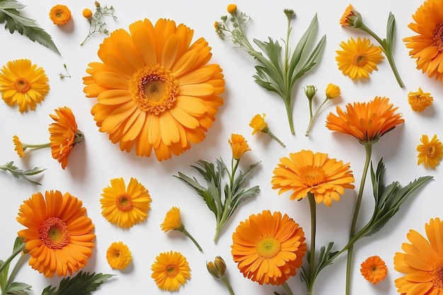 een bos bloemen met het woord bloemen op de top