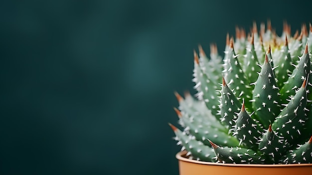 een cactus in een pot