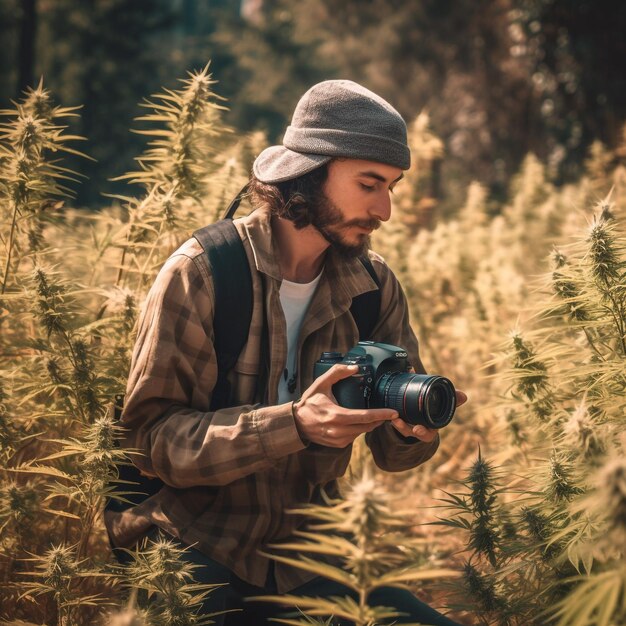 een camera mannen beelden