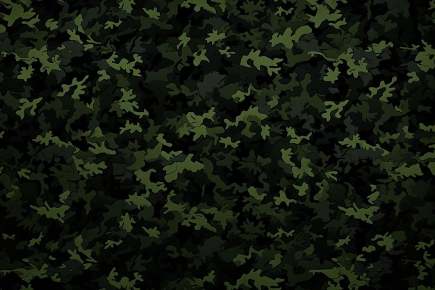 Een camouflage achtergrond die groen en zwart is