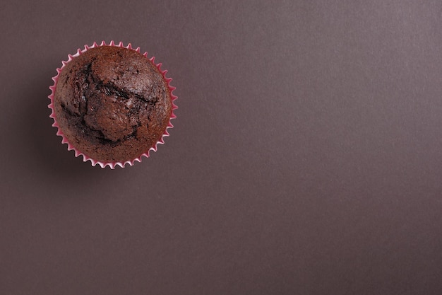 Een chocolade muffin