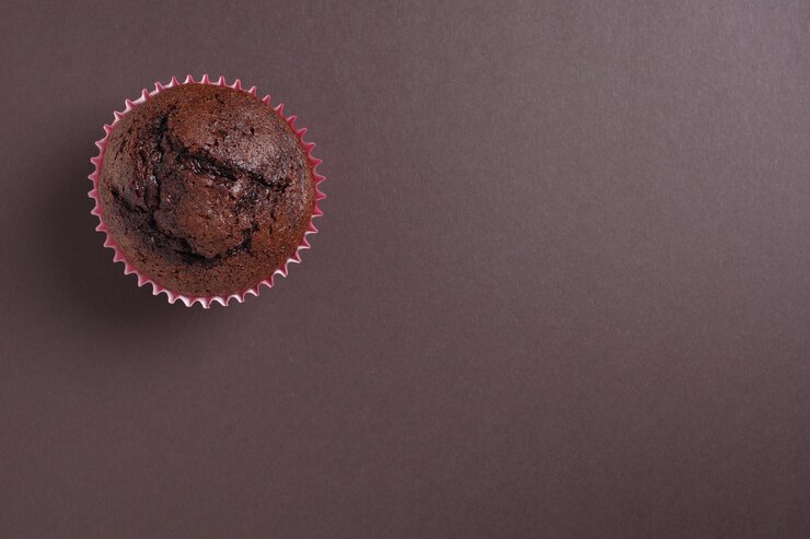 Een chocolade muffin