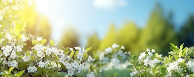 Een close-up van een boom met witte bloemen