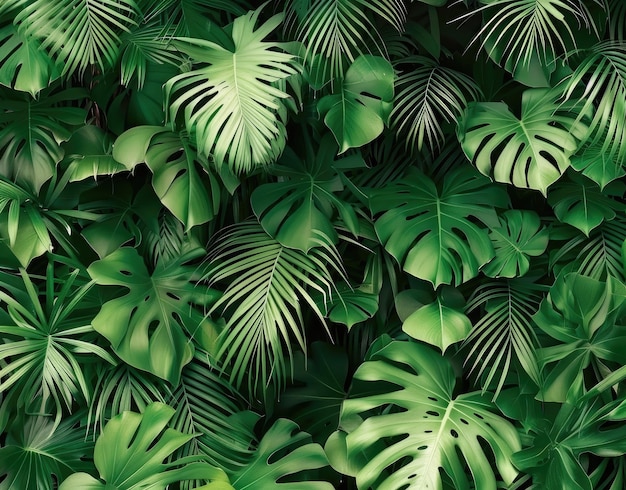 een close-up van een bos groene planten met een groen blad