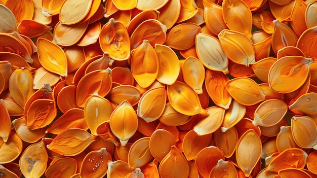 een close-up van een bos oranje tulpen