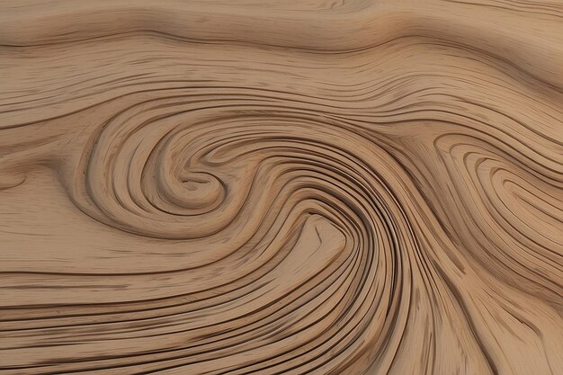 Een close-up van een houtkorrelig oppervlak met een zeer gladde oppervlakte generatieve ai