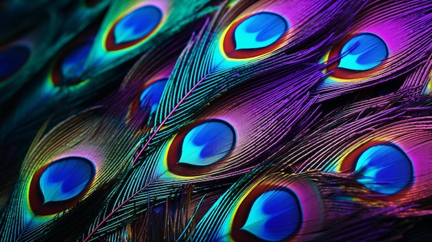 een close-up van een kleurrijk ontwerp