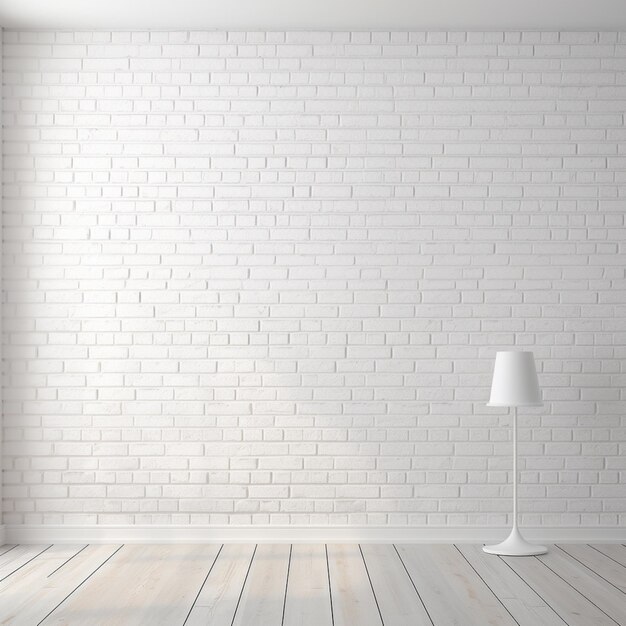 Foto een close-up van een lamp op een houten vloer in een kamer generatieve ai