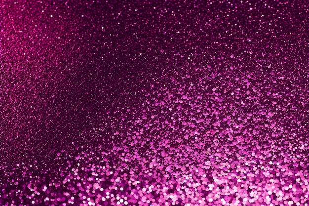 Een close-up van een paarse achtergrond met glinsterende sterren