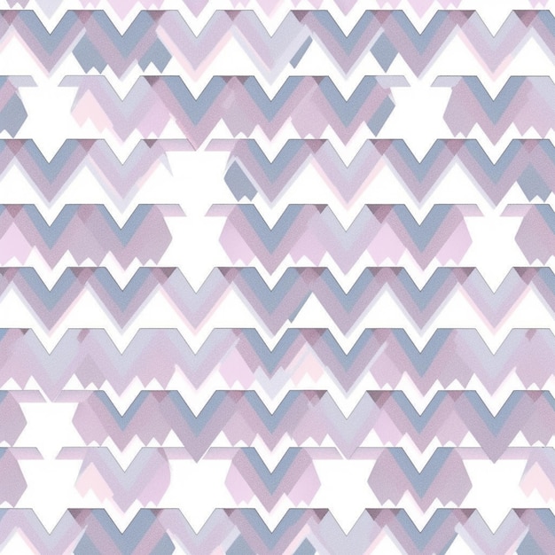 Een close-up van een patroon van geometrische vormen op een witte achtergrond generatieve ai