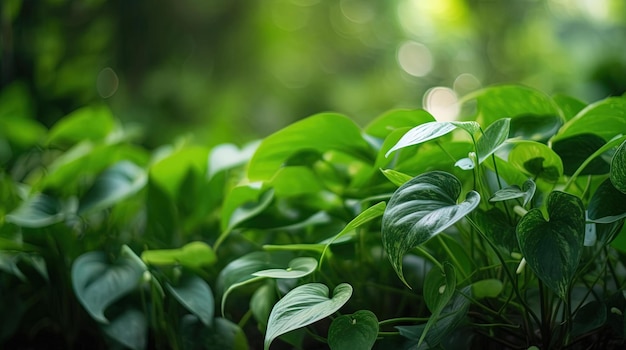 Een close-up van een plant met groene bladeren