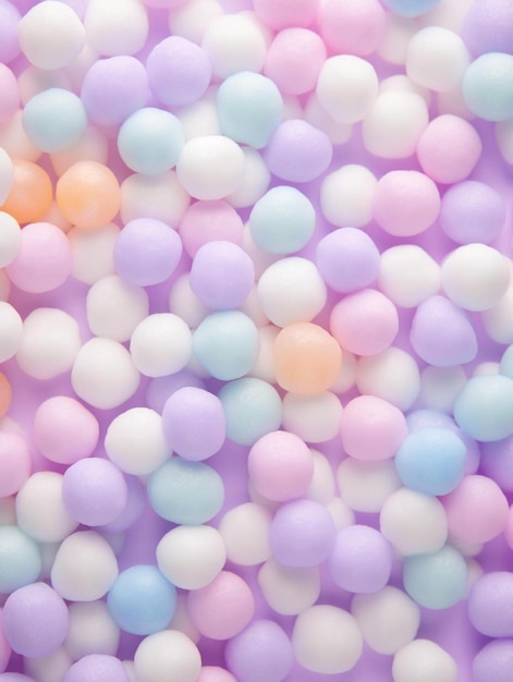 een close-up van een stel kleurrijke plastic ballen