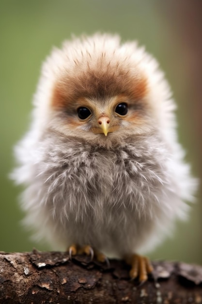 Een close up van een vogel