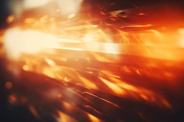 Foto een close-up van een vuur met de woorden vuur erop