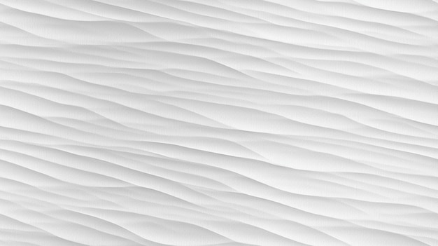 Foto een close-up van een witte muur met een patroon van golvende lijnen generatieve ai