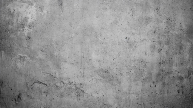 Een close-up van een zwart-wit foto van een betonnen muur generatieve ai