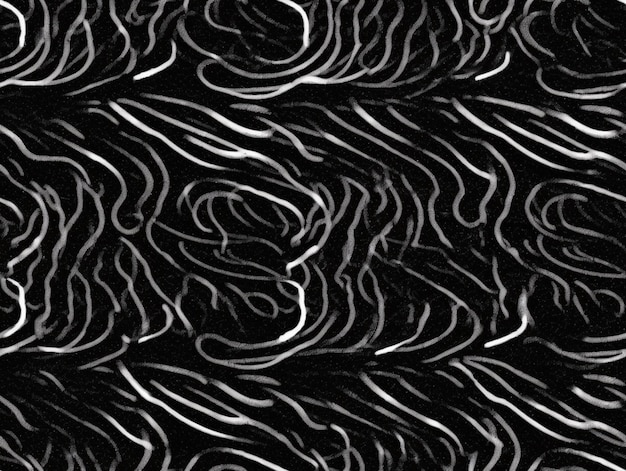 Een close-up van een zwart-witfoto van een patroongeneratieve ai