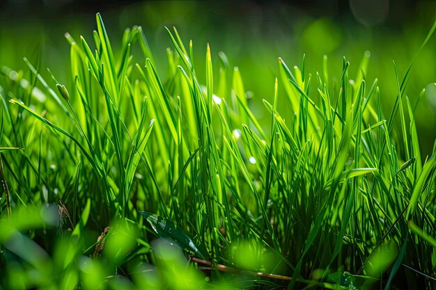 Een close-up van gras