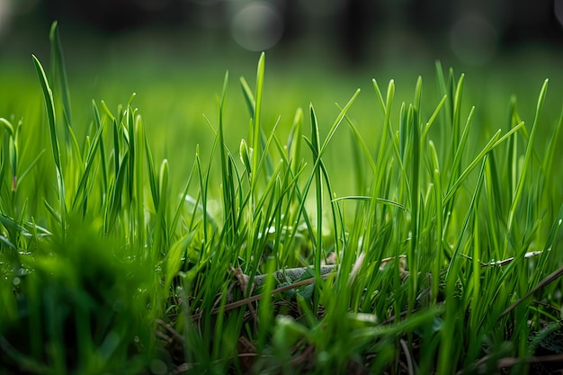 Een close-up van het gras