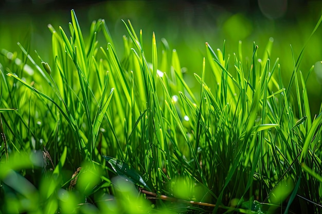 Een close-up van het gras