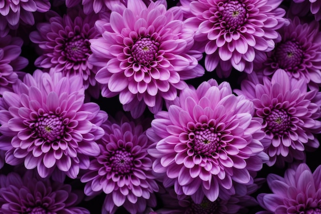 een close-up van paarse bloemen met een witte achtergrond