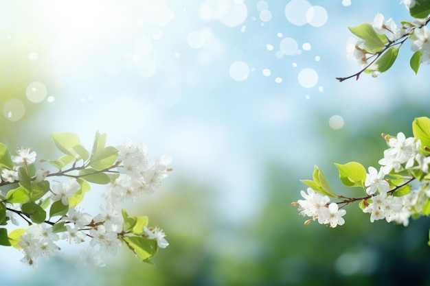 Een close-up van witte bloemen