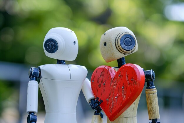 Foto een dating chatbot die relatieadvies geeft ar generative ai