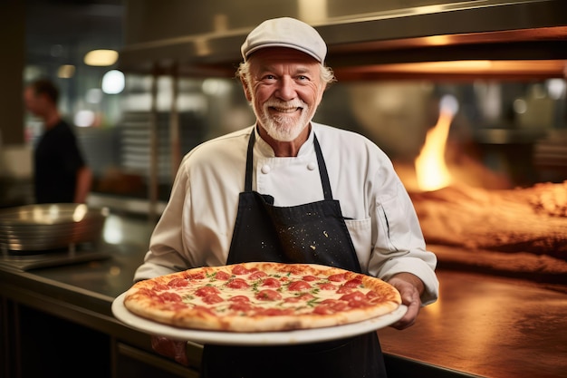 Een derde generatie pizza-meester.