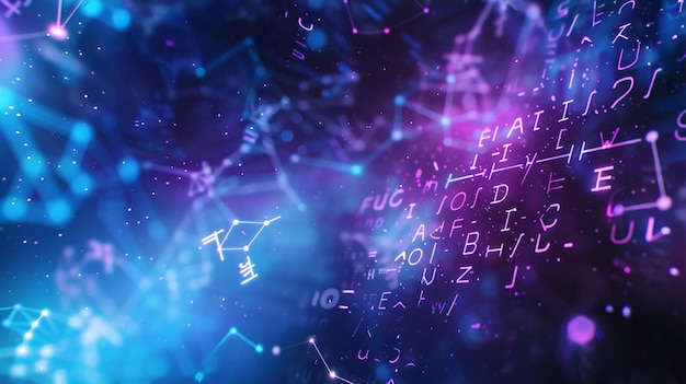 een door de computer gegenereerde afbeelding met de formule