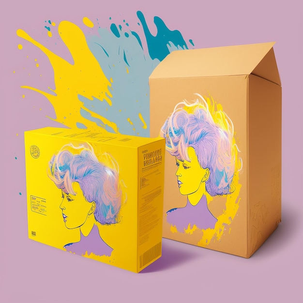 Een doos waarop 'the art of the box' staat