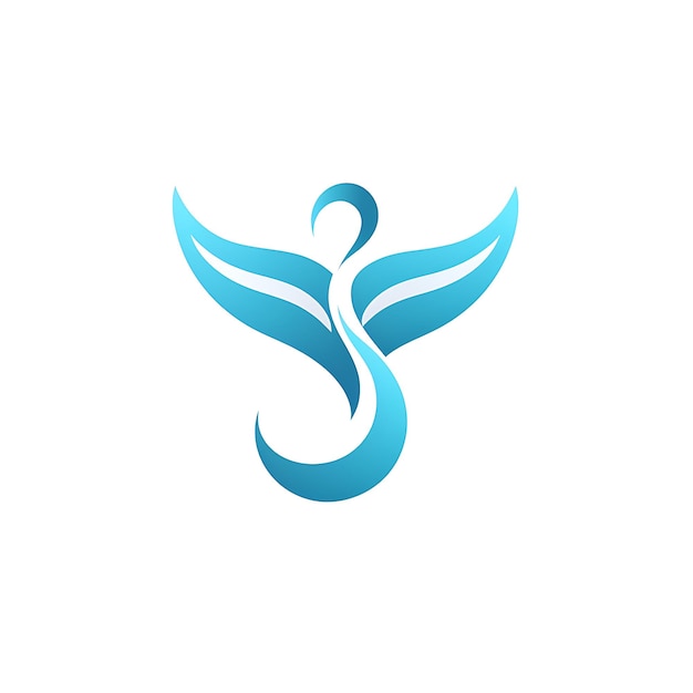 Een eenvoudig symbool van gezondheidszorg op een schone witte achtergrond