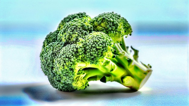 Foto een foto van broccoli