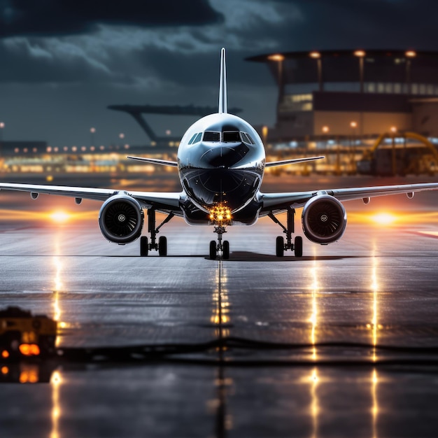 een foto van de luchthaven