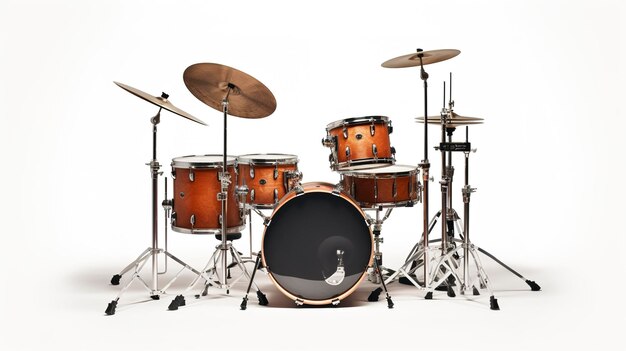 Een foto van een drum set full length foto