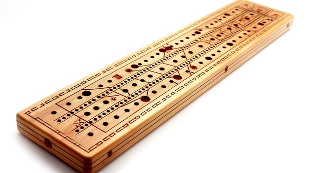 Foto een foto van het cribbage spel