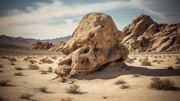 Een foto van natuurlijk landschap