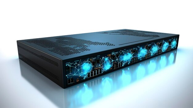 Foto een foto van network firewalls