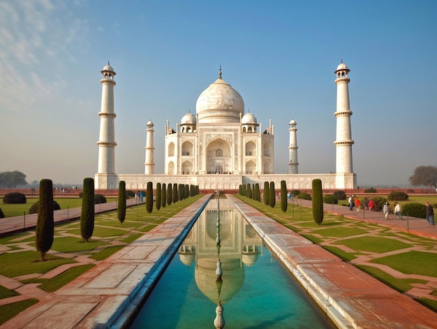 een foto van Taj Mahal