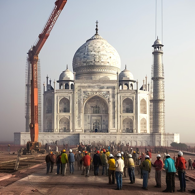 een foto van Taj Mahal