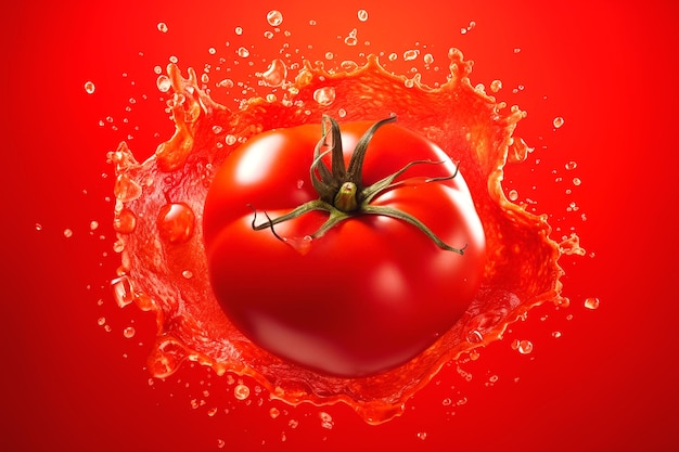 Een foto van tomaat