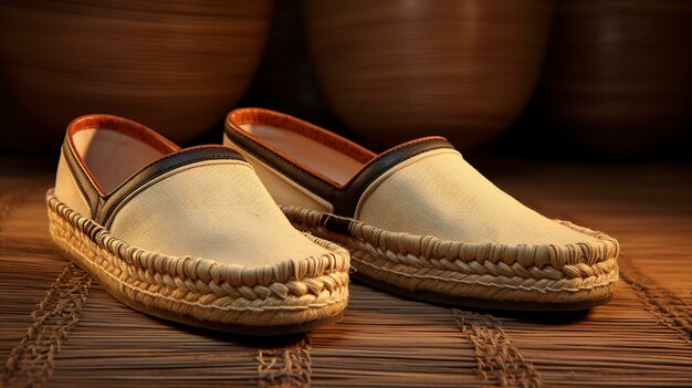 Een foto van trendy espadrilles