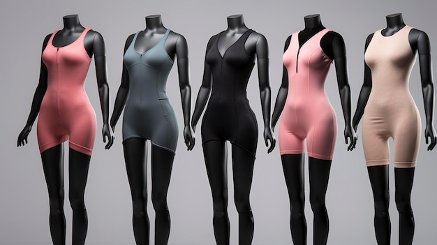 Een foto van trendy shapewear en bodysuits