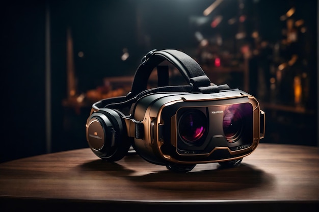 Een geavanceerde virtual reality-headset met meeslepende gameplay